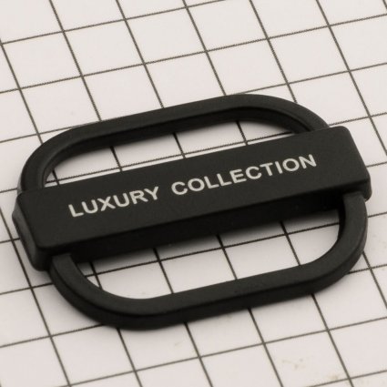 Y 2866 перетяжка Luxury Collection чёрный матовый + гравировка