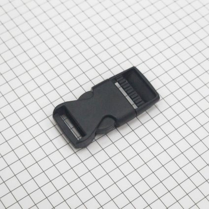 308-15 фастекс - 15 мм чёрный пластик