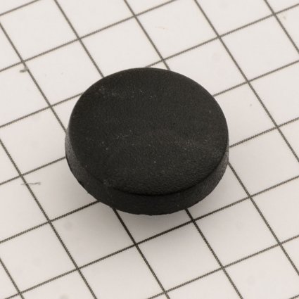 G00125 кнопка 12,5 мм чёрный