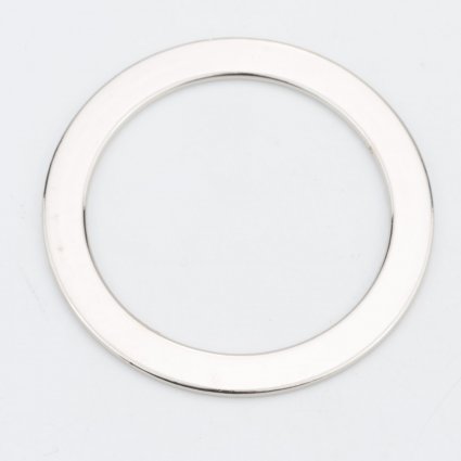 10114 кольцо металл 3,5 см никель