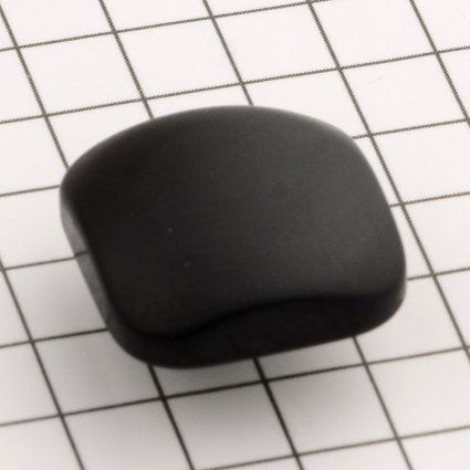 10371 (SZ-2921/28L) верхняя часть кнопки пластиковая чёрная